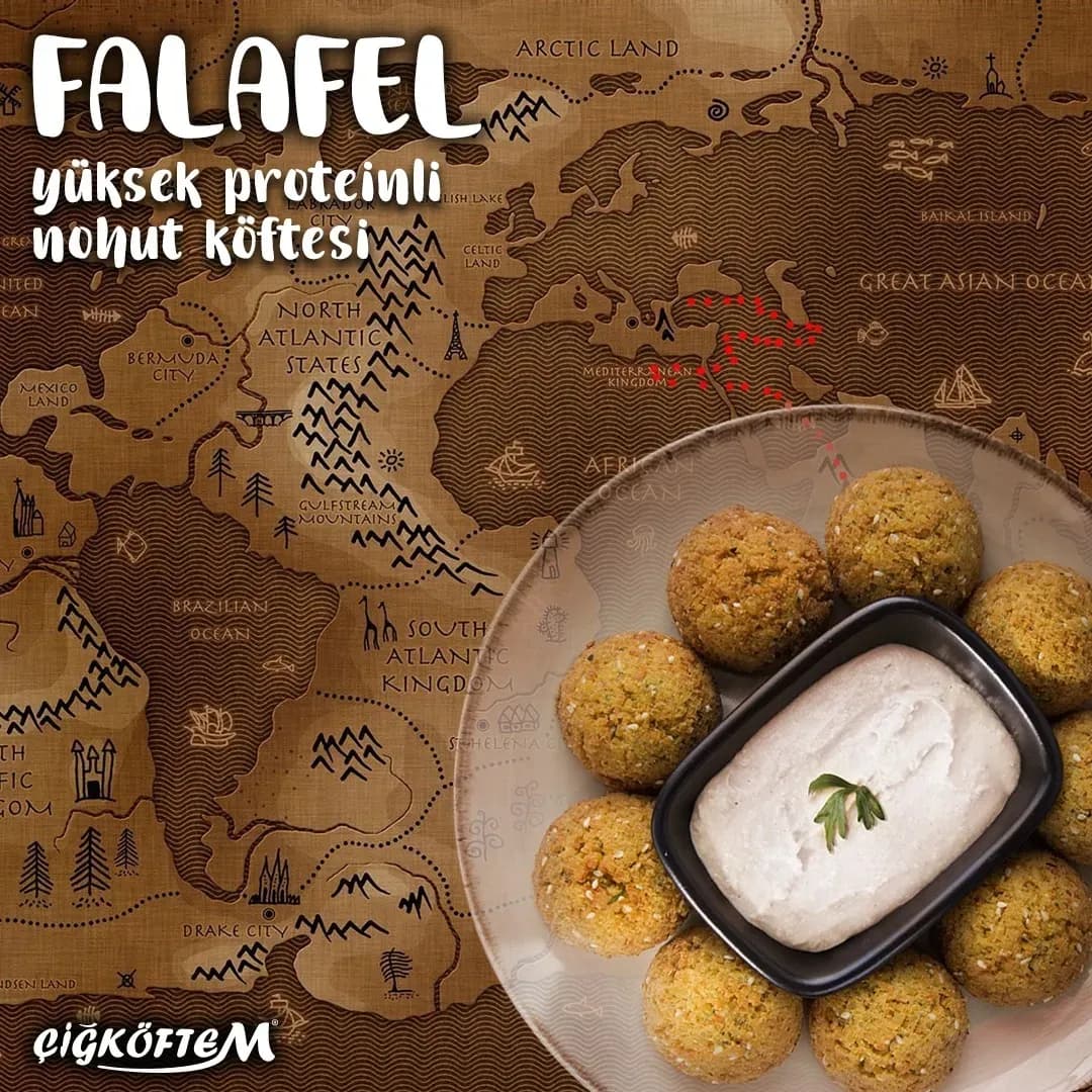 Gerçek Bir Protein Deposu : Falafel